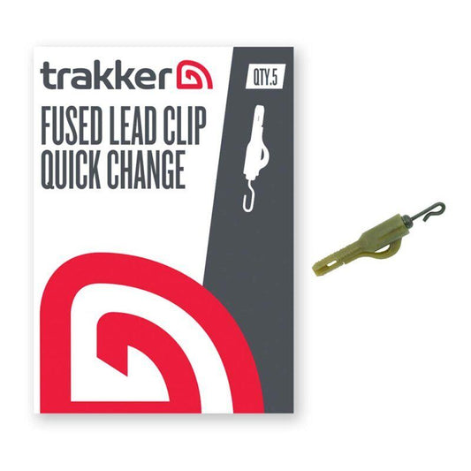 Trubiņa Trakker FUSED LEAD CLIP - QUICK CHANGE