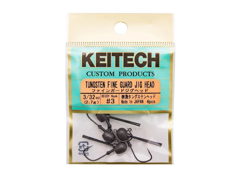 Volframa džiggalva KEITECH Tungsten Fine Guard Jig #3