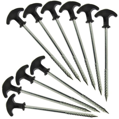 Telts mietiņi NGT Bivvy Pegs - 10 x 8"