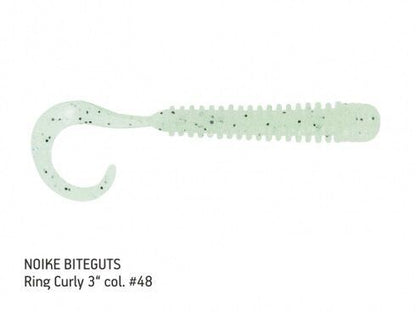 Silikona māneklis NOIKE BITEGUTS Ring Curly 3“