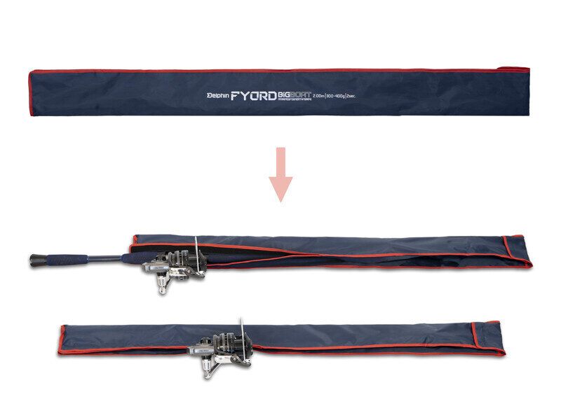 Jūras spinings Delphin FYORD BigBOAT 200cm / 300-400g