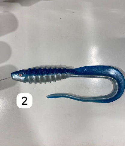 OSHELure Vbone Tail 10" (25cm) / Pelāģisko Līdaku Mīkstais Māneklis