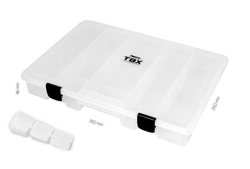 Kastīte Delphin Box TBX One 350-5P Clip 350x250x48mm