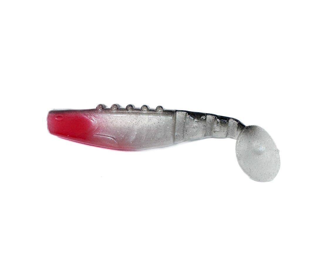OSHELure x ALEX Crazy Fisherman pehmed kummist landid "Kurmaa hertsog 15cm". Valmistatud Lätis.