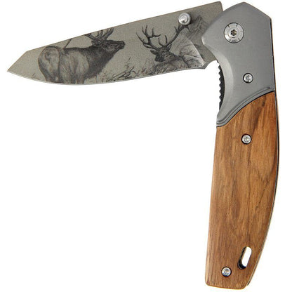 Nazis Anglo Arms Deer Design with Zebra Wood Handle