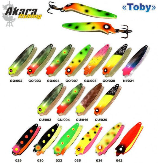 Šūpiņš AKARA «TOBY» 90 SH 90 mm 19 gr.