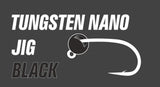 Volfram Nano Jig #12 0.1g-1.4g anodeeritud must