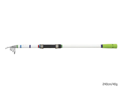 Teleskoopiline laste õngepüügiks mõeldud õng Delphin YUPIE 240cm/40g