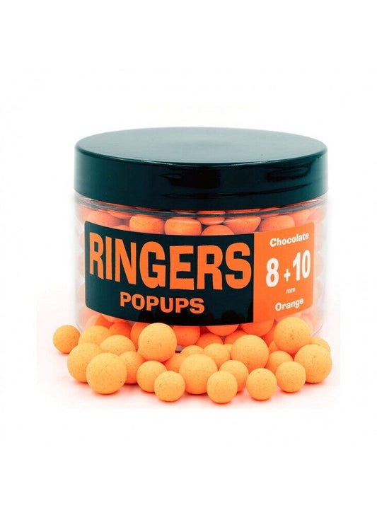 Pop up Ringers Popups Šokolāde-Apelsīns 8+10 mm