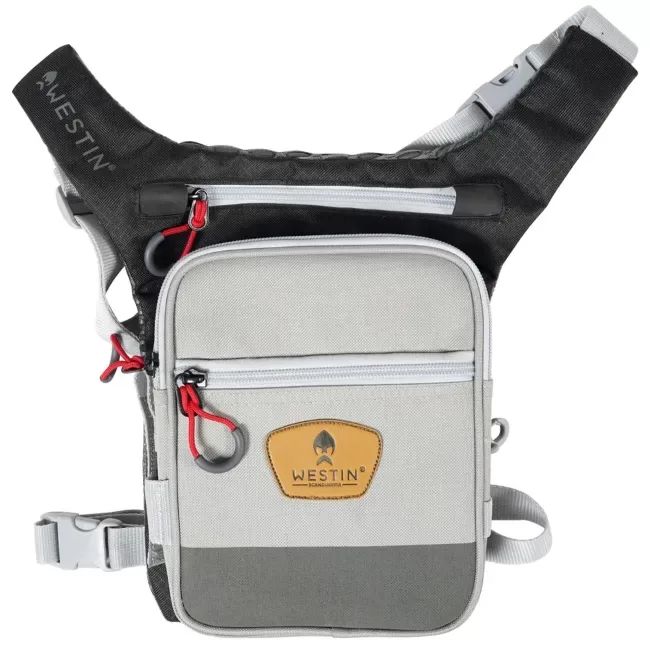 Kott Westin W3 Leg Bag keskmise halli musta värvi