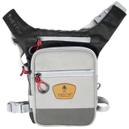 Kott Westin W3 Leg Bag keskmise halli musta värvi