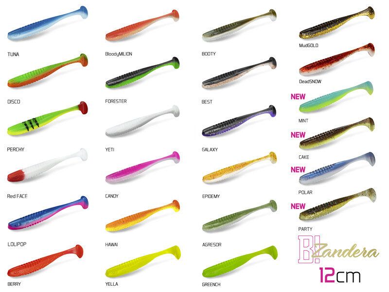 Silikona māneklis Delphin ZANDERA UVs | 12cm