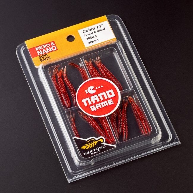 Silikoonlantid Neptuno Bait Cobra 1,2"