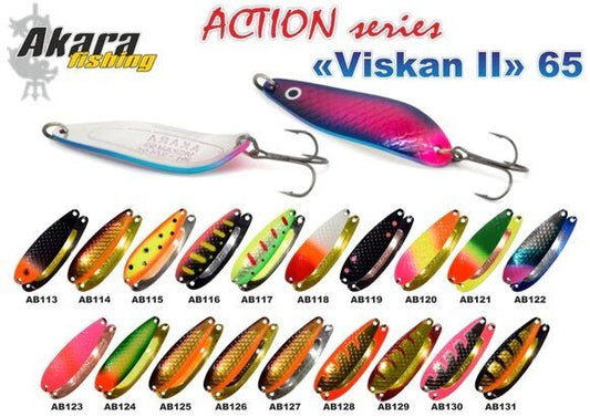 Šūpiņš AKARA «VISKAN II» ACTION 65 SH (15 g, 65 mm)