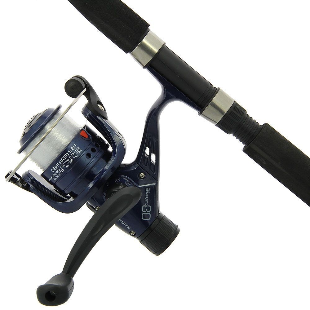 AP GENERATION KOMBO - 7 jalga, 2 osa ritva ja rulli / 210 cm, 10-25 g ritv ja rull eelnevalt keritud tamiiliga