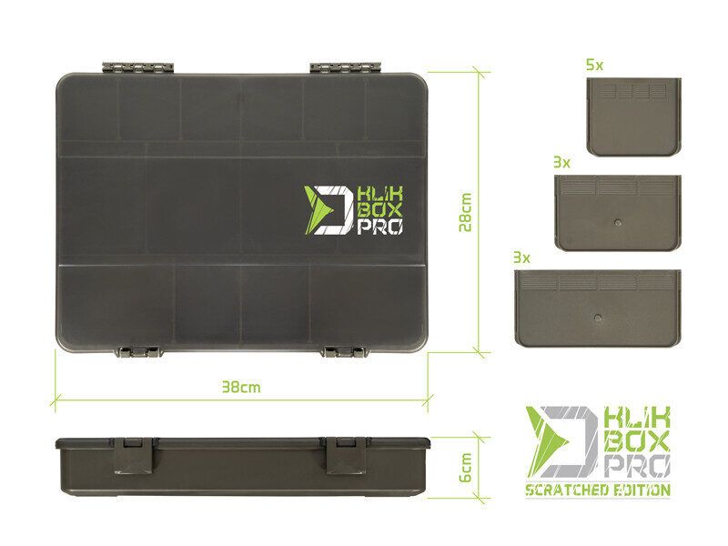 Delphin KlikBOX Pro kriimustatud väljaande karp