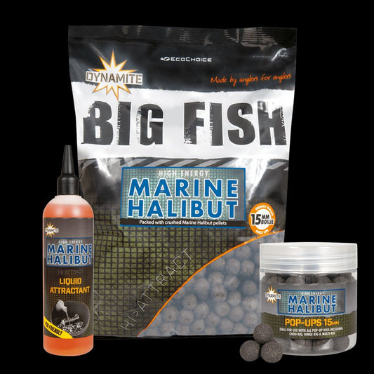 Boilas Dynamite 15mm BIG FISH Marine Halibut 1.8kg