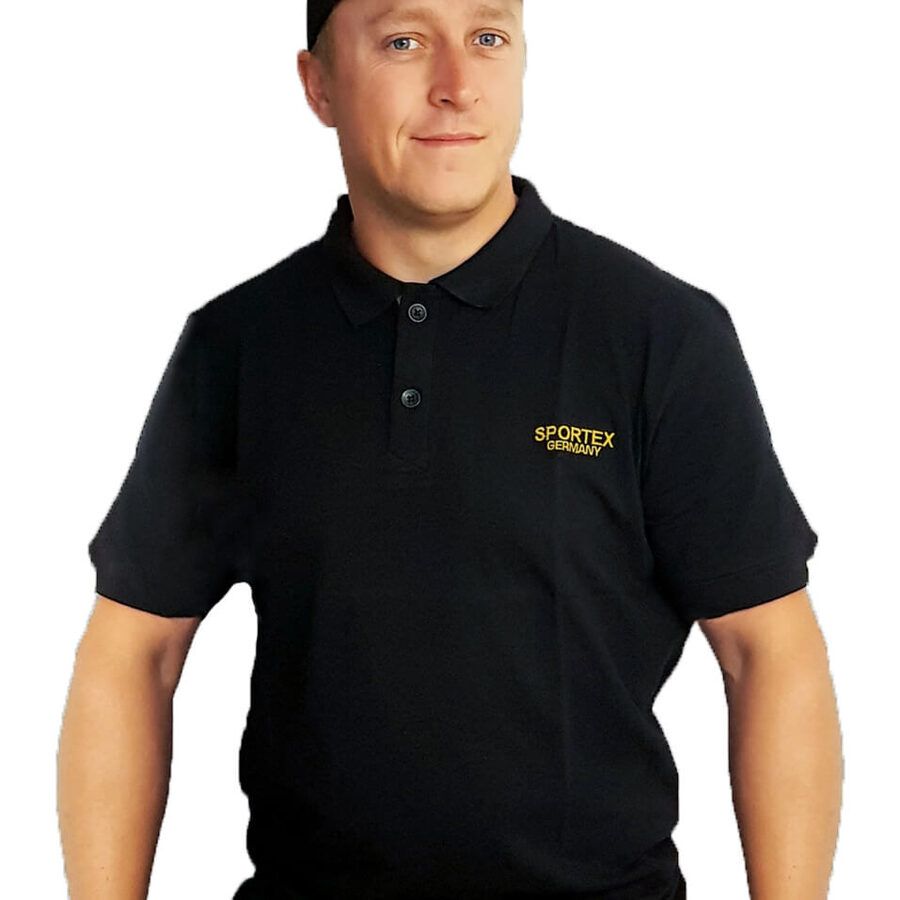 Krekls SPORTEX Classic Polos | Black