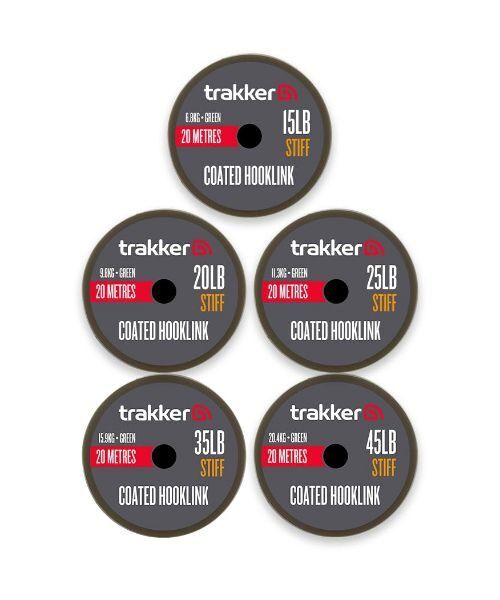 Pavadmateriāls Trakker STIFF COATED HOOKLINKS