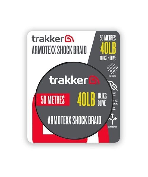 Amortnöör Trakker Armotexx Shock Braid 40 naela