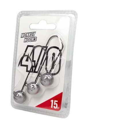 Džiggalvas Monkey Hooks 4/0 RAW