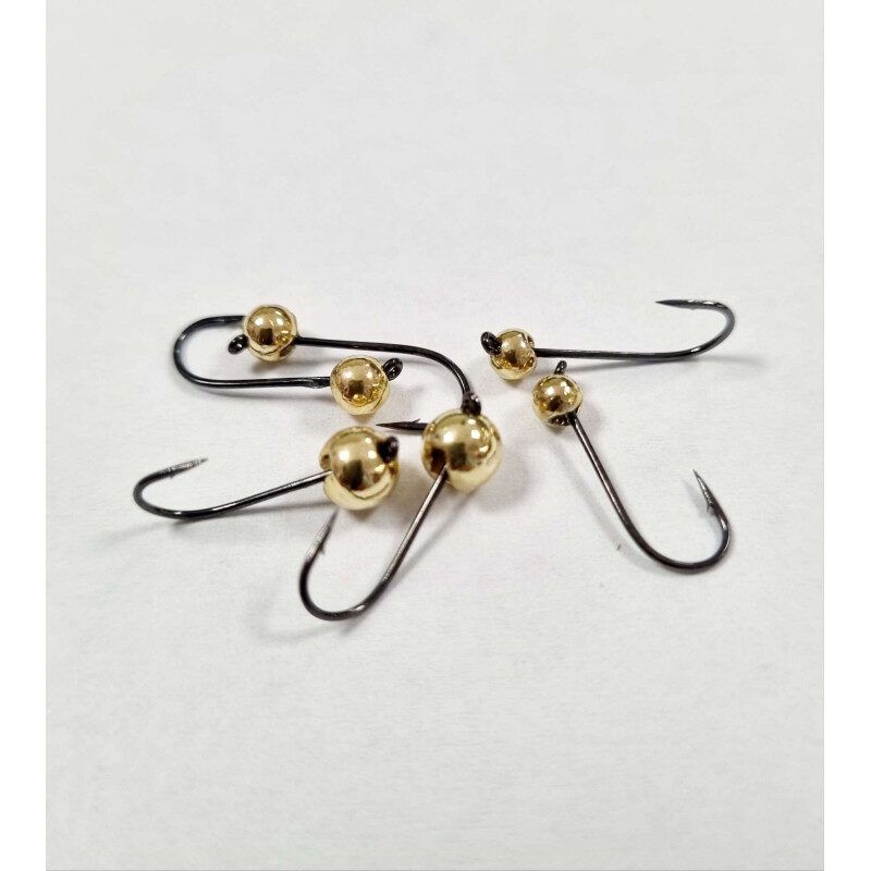 Volframa Džiggalva Fish On Nano Jig Gold #12 0.2gr - 0.8 gr.