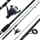 AP GENERATION KOMBO - 7 jalga, 2 osa ritva ja rulli / 210 cm, 10-25 g ritv ja rull eelnevalt keritud tamiiliga