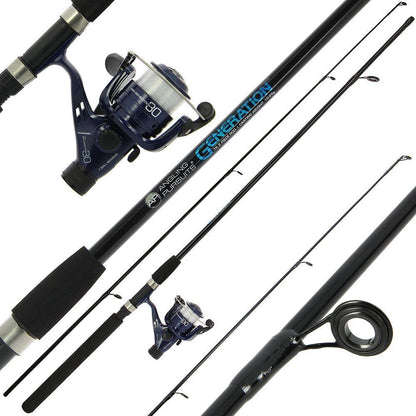 AP GENERATION KOMBO - 7 jalga, 2 osa ritva ja rulli / 210 cm, 10-25 g ritv ja rull eelnevalt keritud tamiiliga