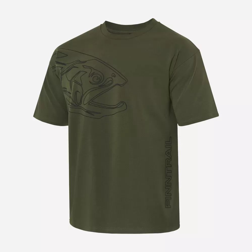 T-Krekls FINNTRAIL BIG FISH 6711 KHAKI