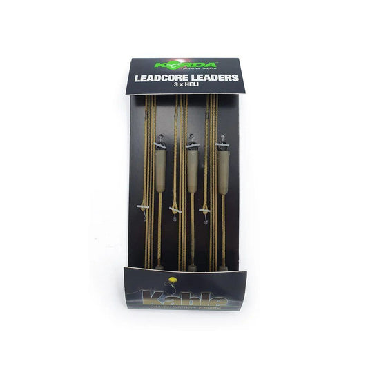 Korda Leadcore'i leadrid 3 x Heli kruuspruunid