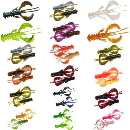 Silikona Mānekļi Crazy Fish Nimble 4" , 100 mm