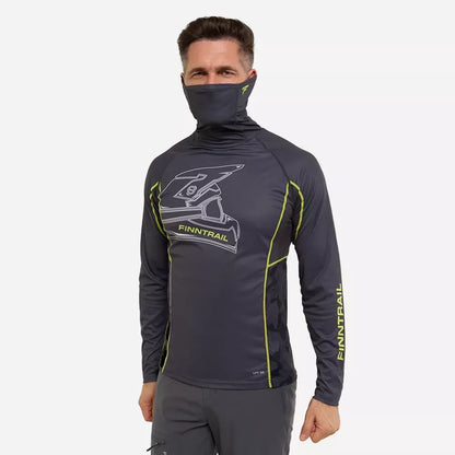 UPF 50 Krekls FINNTRAIL VIZARD MIDDLEGREY 6608