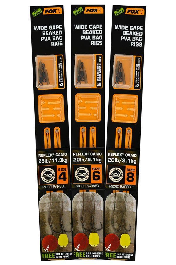 Valmisjoogid FOX EDGES WIDE GAPE BEAKED PVA BAG RIGID