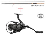 Spinningukomplekt Delphin CORX 225cm/7-26g + Delphin GRAYX 3T SH 