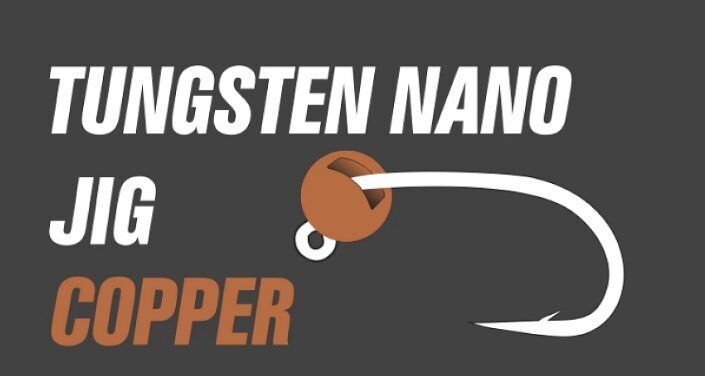 Volframa Džiggalva Tungsten Nano Jig #12 0.1g-1.4g Copper