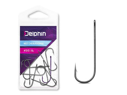 Āķi Delphin B! NEO Cheburashka / Single hook Delphin B! NEO Cheburashka / 8pcs