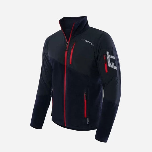 Flīsa jaka Finntrail POLAR JACKET Black 1391 Thermal jacket