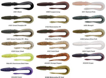 Silikoonist landid Keitech Mad Wag Mini 2.5"