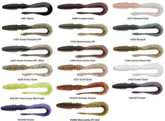 Silikoonist landid Keitech Mad Wag Mini 2.5"