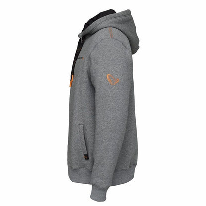 Džemper SAVAGE GEAR CLASSIC ZIP HOODIE GRAY