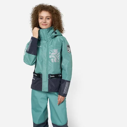 Sieviešu jaka FINNTRAIL RACHEL PETROL