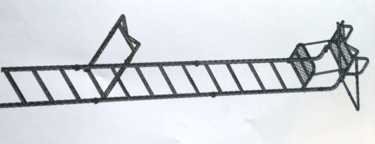 Medību trepes, tornis 5m