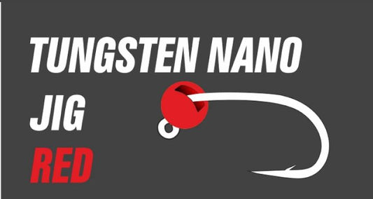 Volframa Džiggalva Tungsten Nano Jig #12 0.1g-1.4g Bright Red