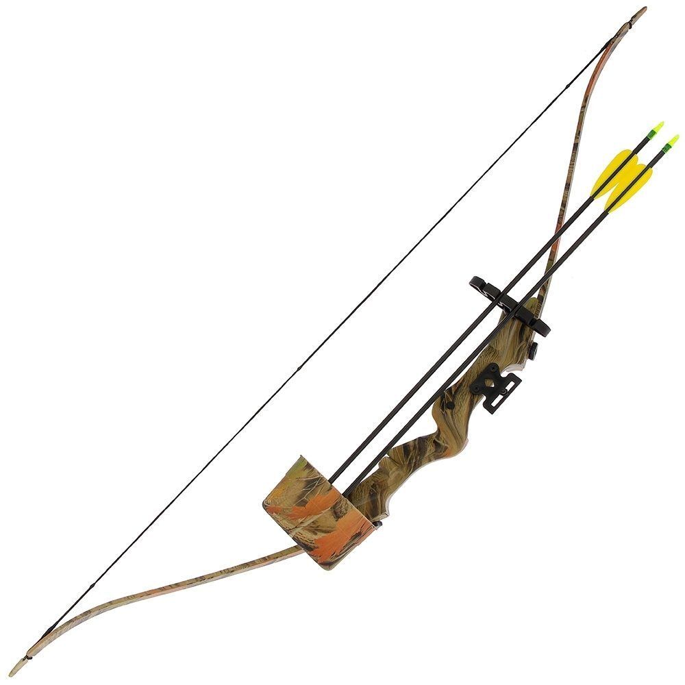 Loks ar bultām/ 17-21LB Recurve Camo Archery Bow (RB007AC)