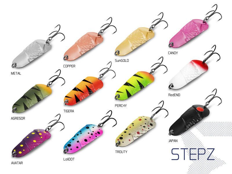 Kiiklaas Delphin STEPZ ribaskaala 10g 7cm 