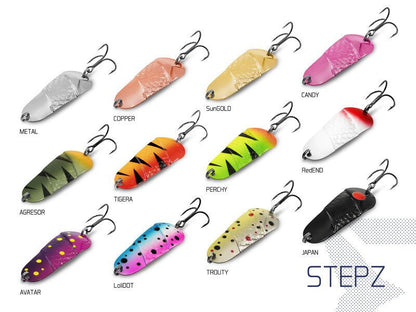 Kiiklaas Delphin STEPZ ribaskaala 10g 7cm 