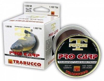 Monofilamentnöör Trabucco T-FORCE PRO-CARP - 1000m 