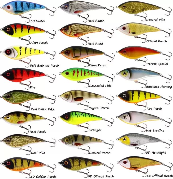 Jerks Westin Swim Glidebait SILENT 12cm 55g SP