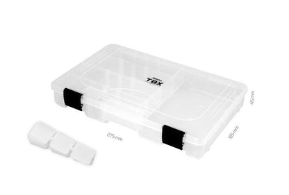 Kastīte Delphin Box TBX One 275-5P Clip 275x185x45mm