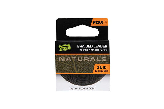 Pavadmateriāls FOX EDGES™ NATURALS BRAIDED LEADER